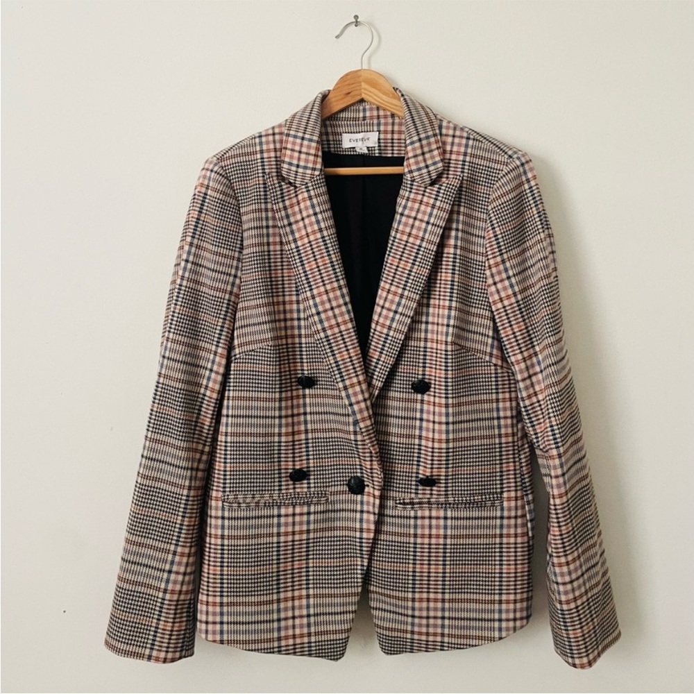 Evereve Plaid Blazer